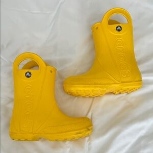 Kids Crocs Rain Boots | Size 11